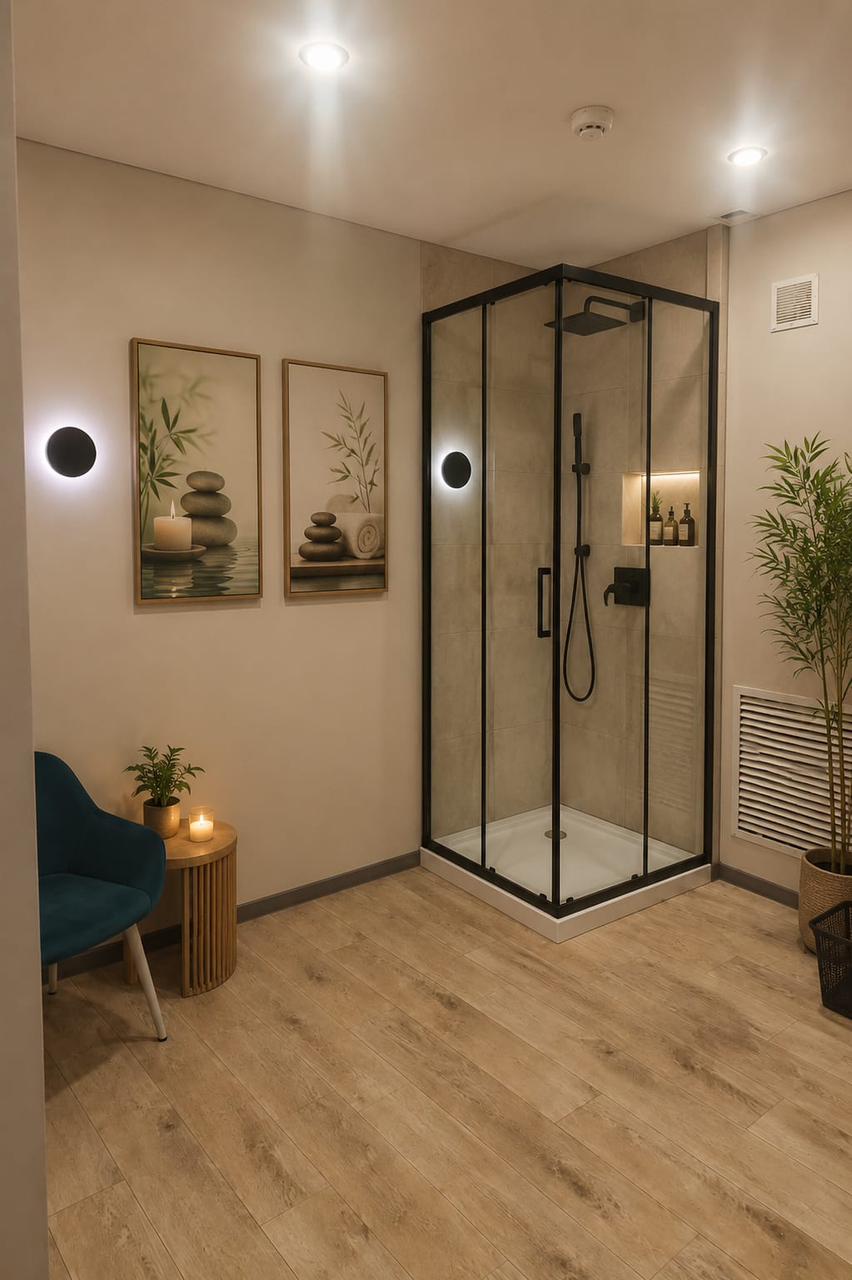 Private massage room
